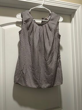 Merona Blue & Pink Geometric Sleeveless